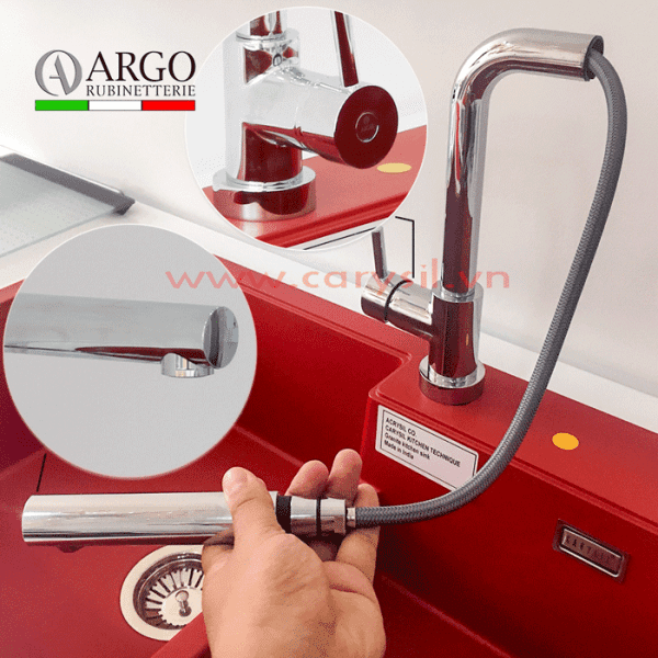 Vòi Rửa Chén Bát Cao Cấp Argo - Mã i-2385- các chi tiết được làm rất tỉ mỉ - sắc sảo - sang trọng - thanh lịch
