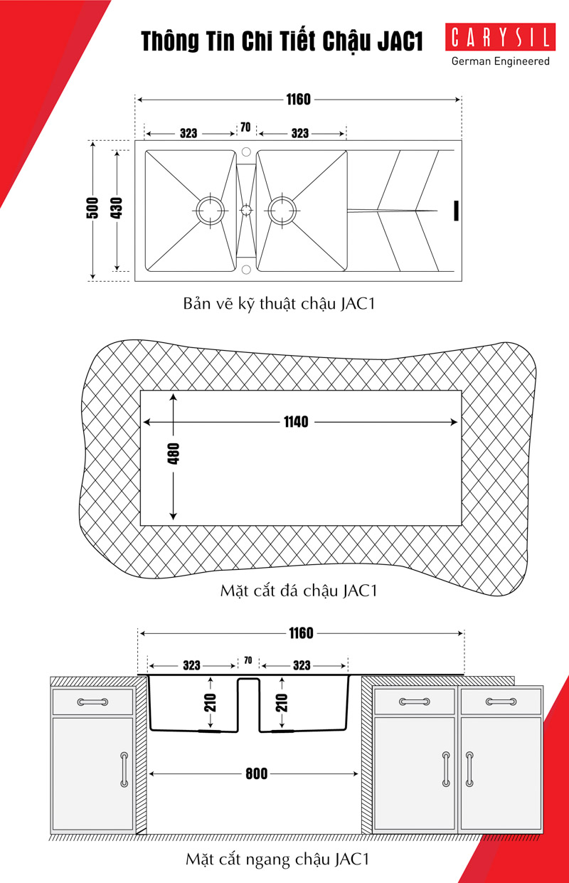 ban vẽ chau rua chen bang da granite JAC1