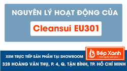 Nguyên lý hoạt động của máy lọc nước Cleansui EU301