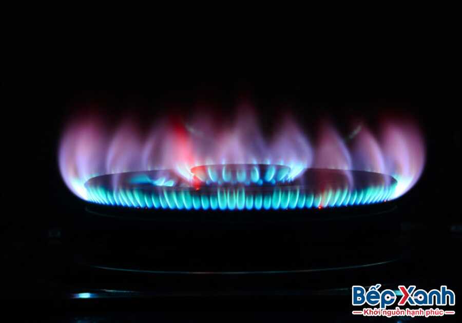 Bếp Gas cháy lửa đỏ vì sao và cách khắc phục