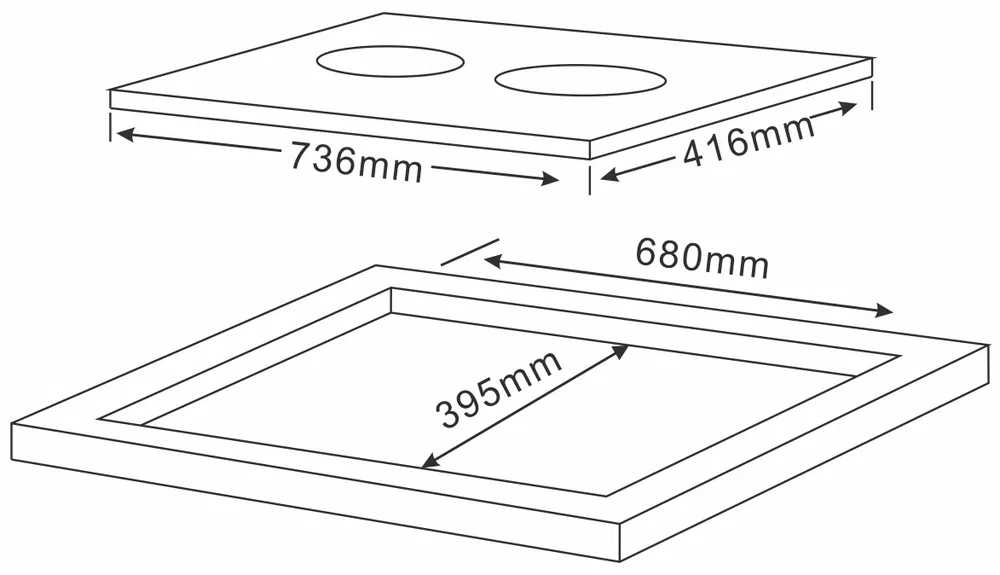 Bếp điện từ Teka HIC 7322 S ảnh 6