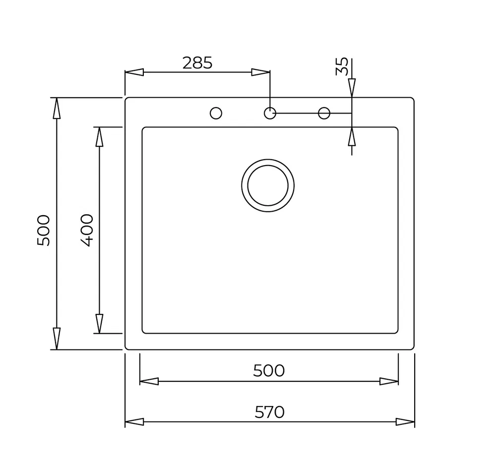 Chậu đá Teka ForSquare 50.40 TG ảnh 3
