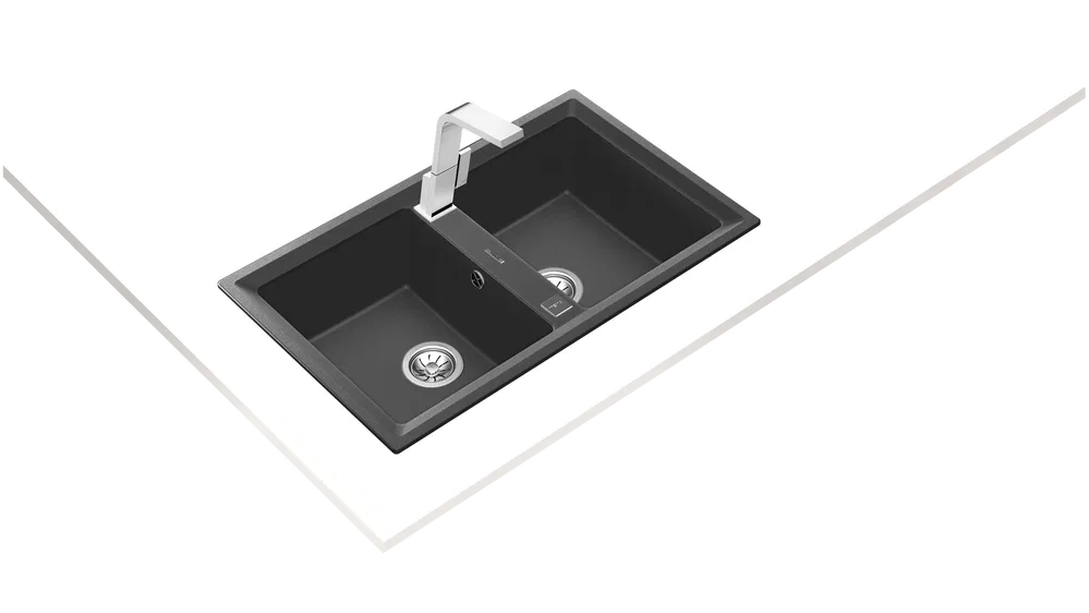 Chậu đá Teka STONE 90 B-TG 2B Màu xám đen ảnh 2