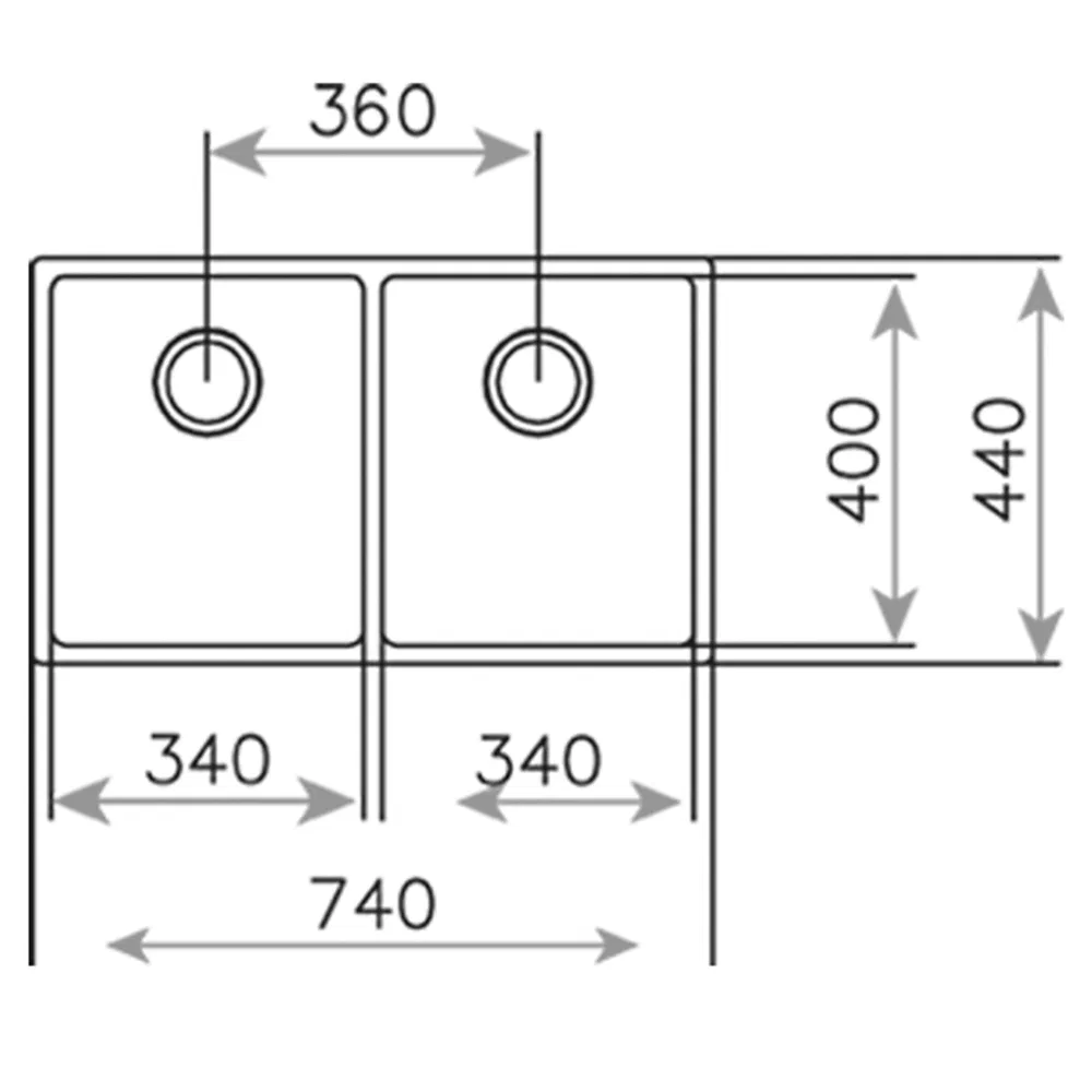 Chậu rửa Teka Be Linea RS15 2B 740 ảnh 6
