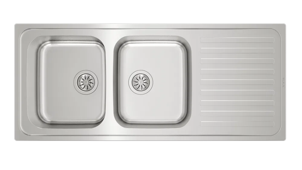 Chậu rửa Teka Classic 2B 1D Thép không gỉ