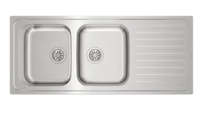 Chậu rửa Teka Classic 2B 1D Thép không gỉ (10119007)