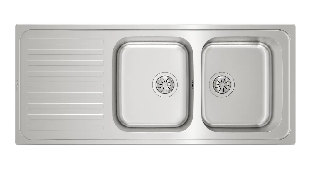 Chậu rửa Teka Classic 2B 1D Thép không gỉ ảnh 2