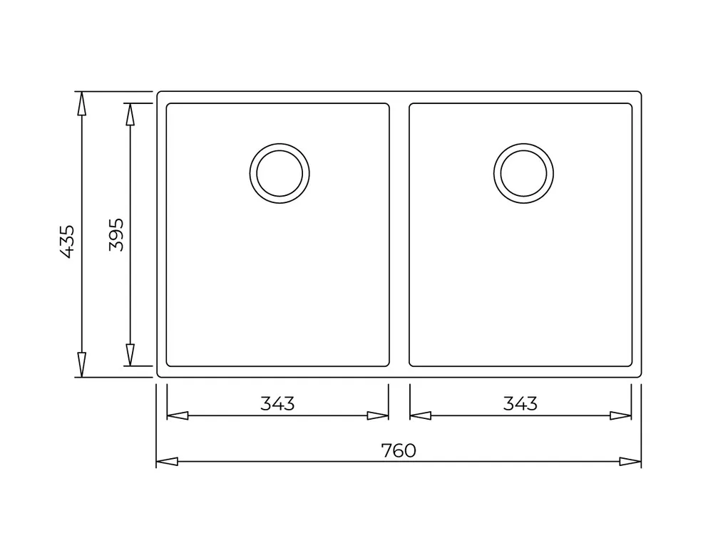 Chậu rửa Teka Square 2B 760 TG ảnh 3