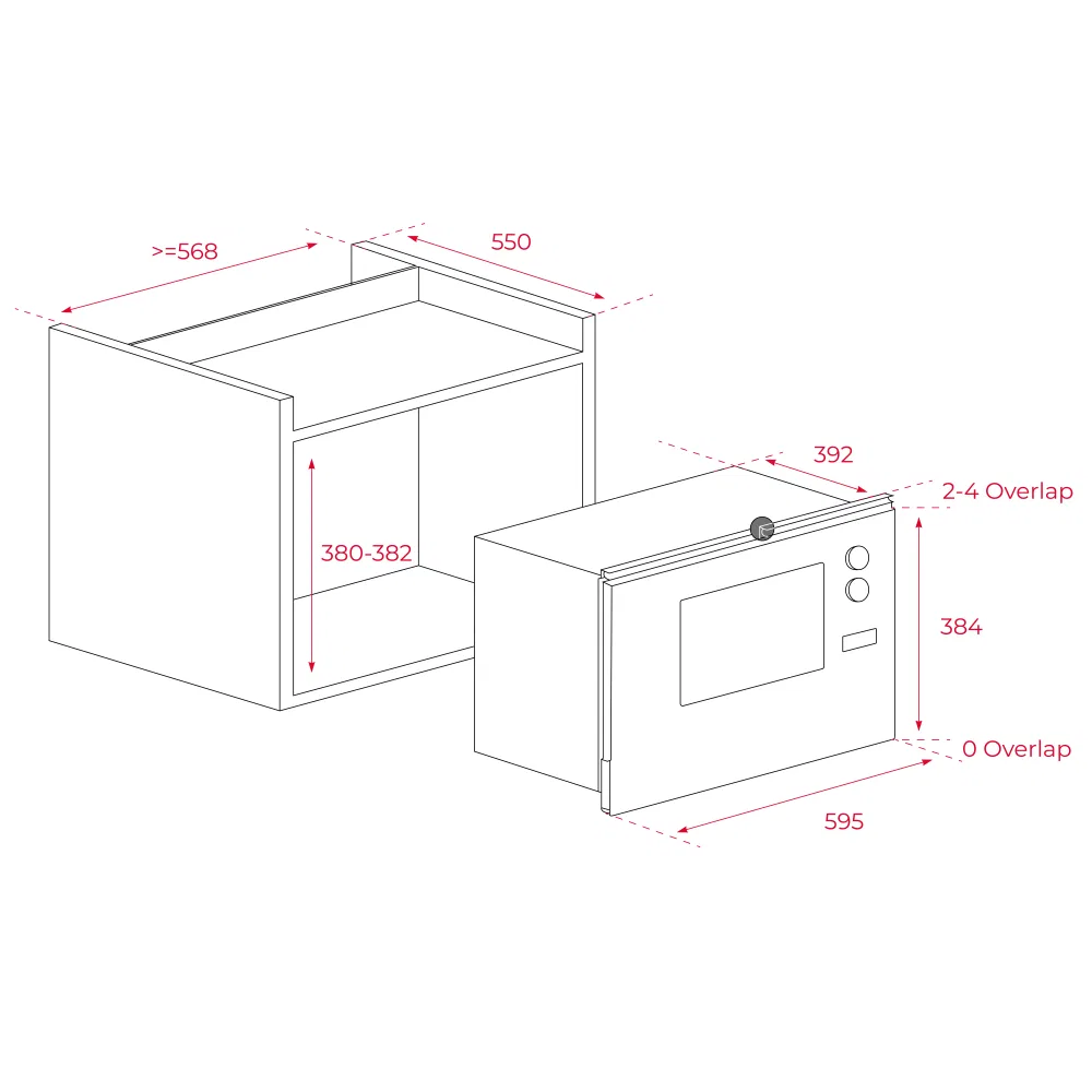 Lò vi sóng Teka ML 825 TFL BK ảnh 4