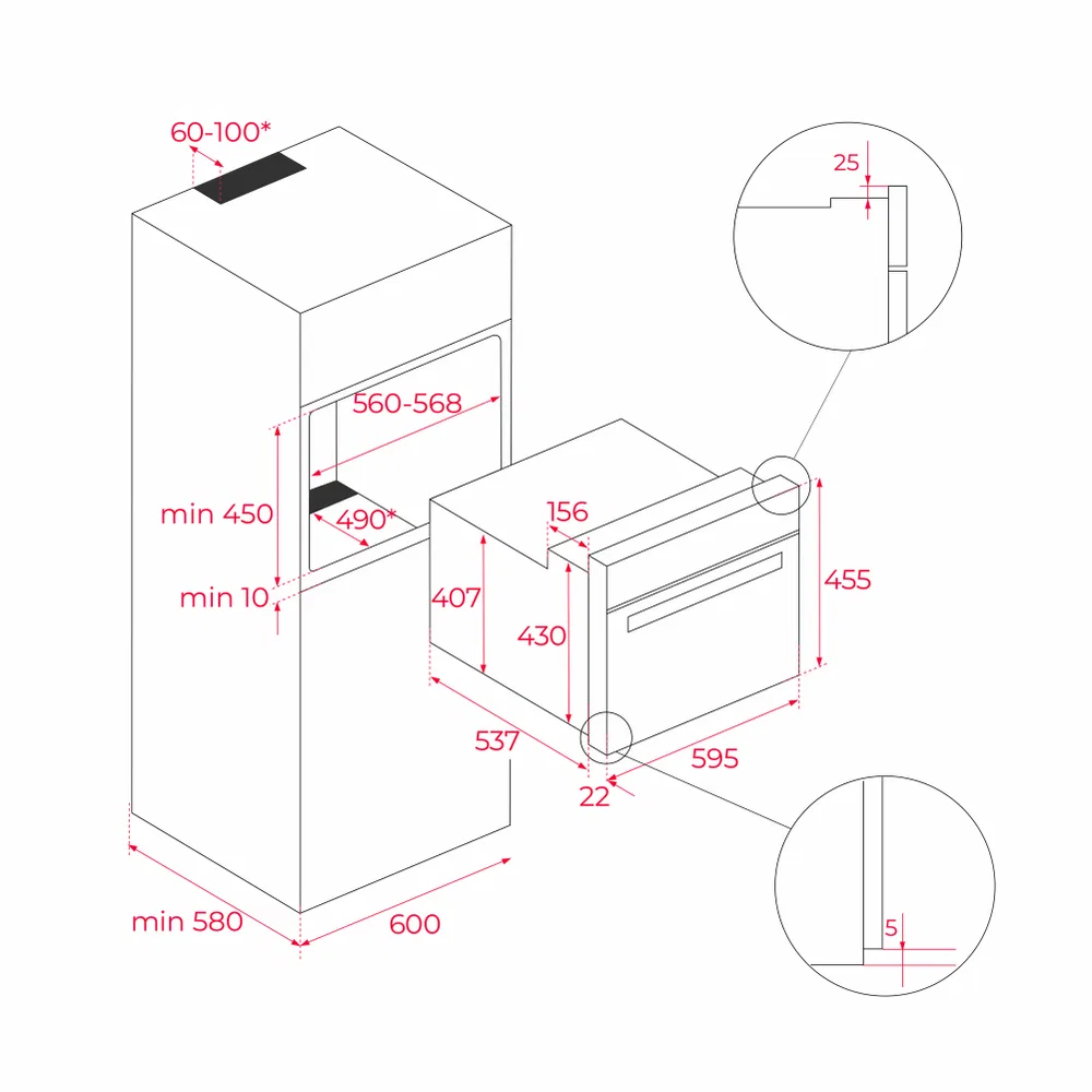 Lò vi sóng Teka MLC 844 ảnh 2