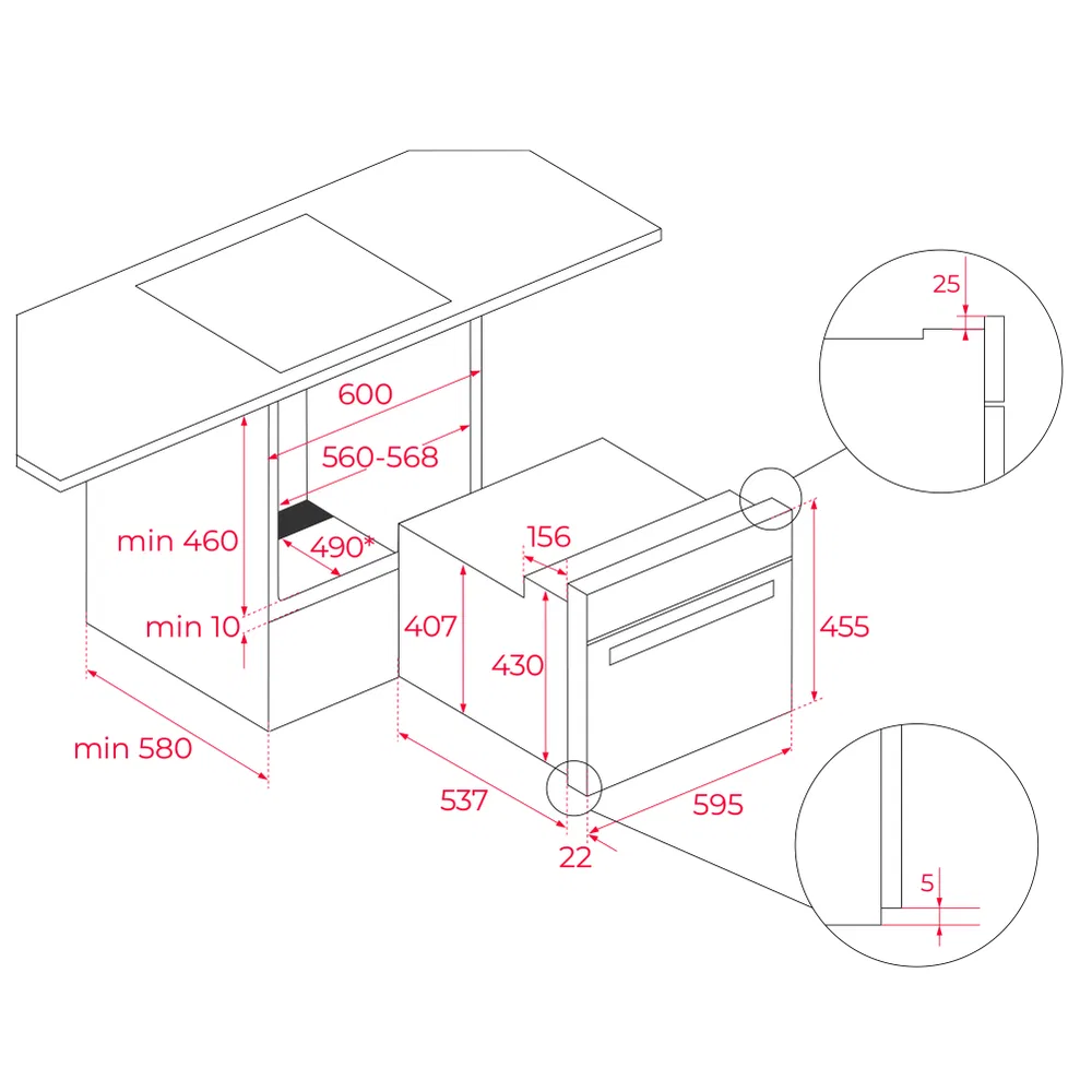 Lò vi sóng Teka MLC 844 ảnh 3