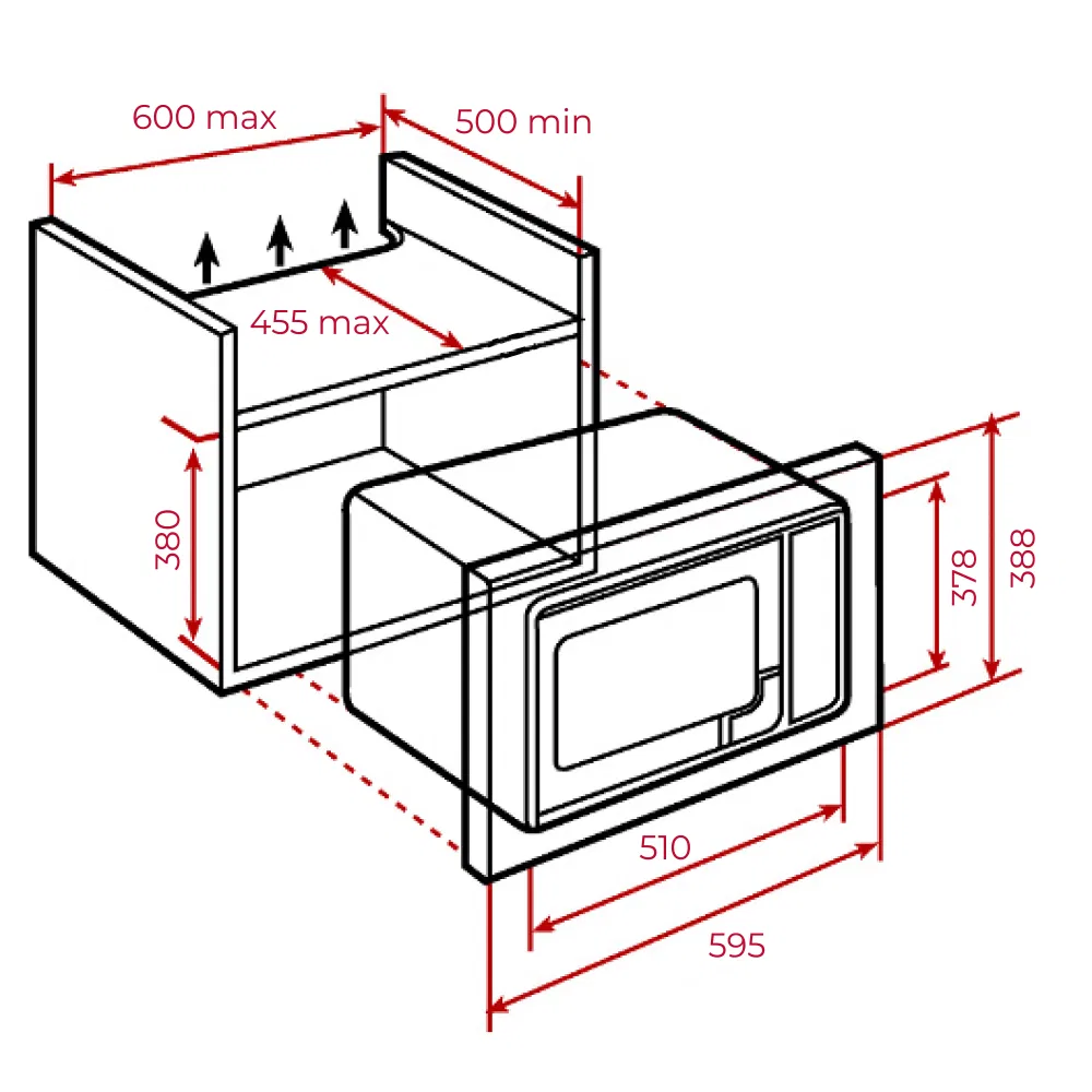 Lò vi sóng Teka MWE 259 FI ảnh 2