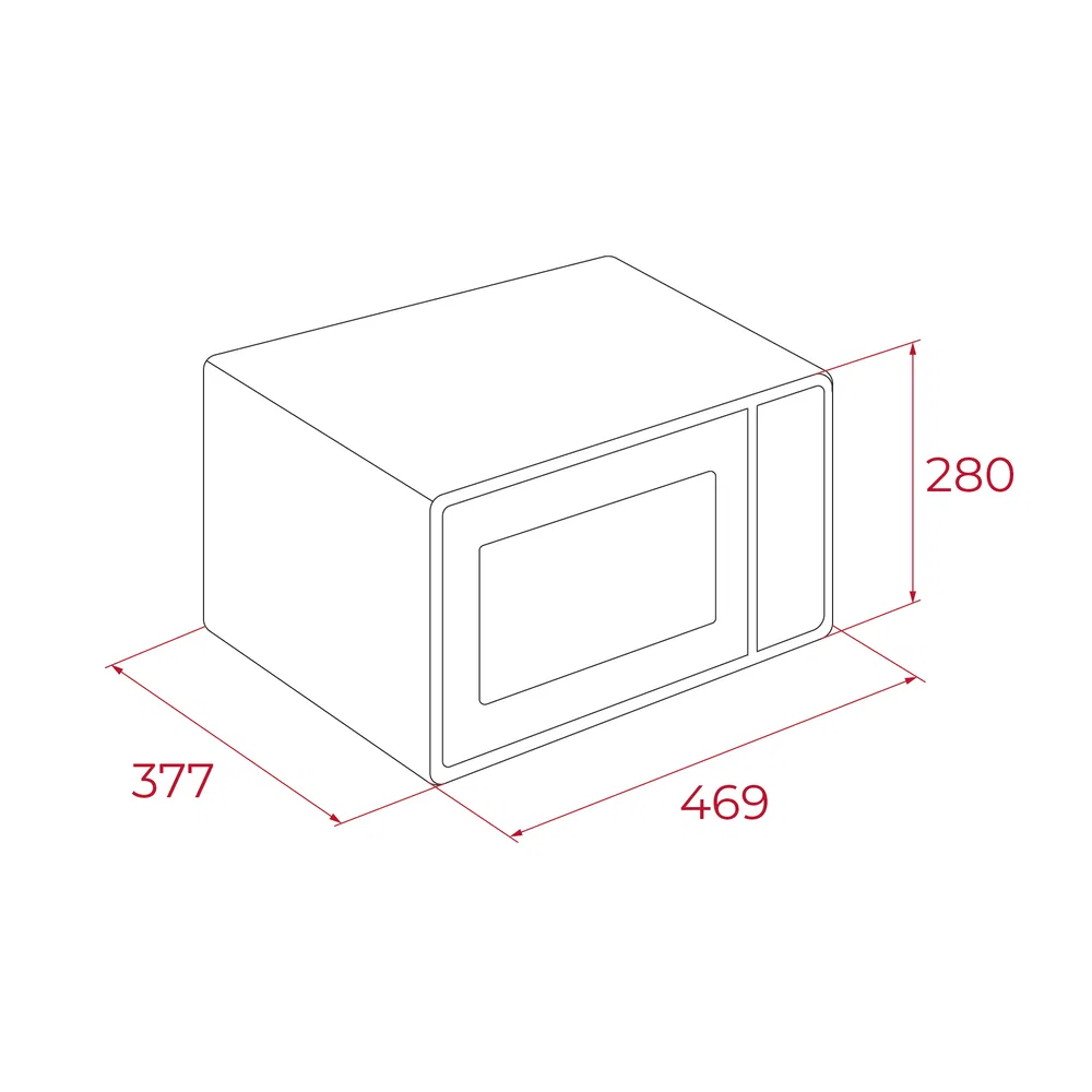 Lò vi sóng Teka MWE FS25 G BK ảnh 8