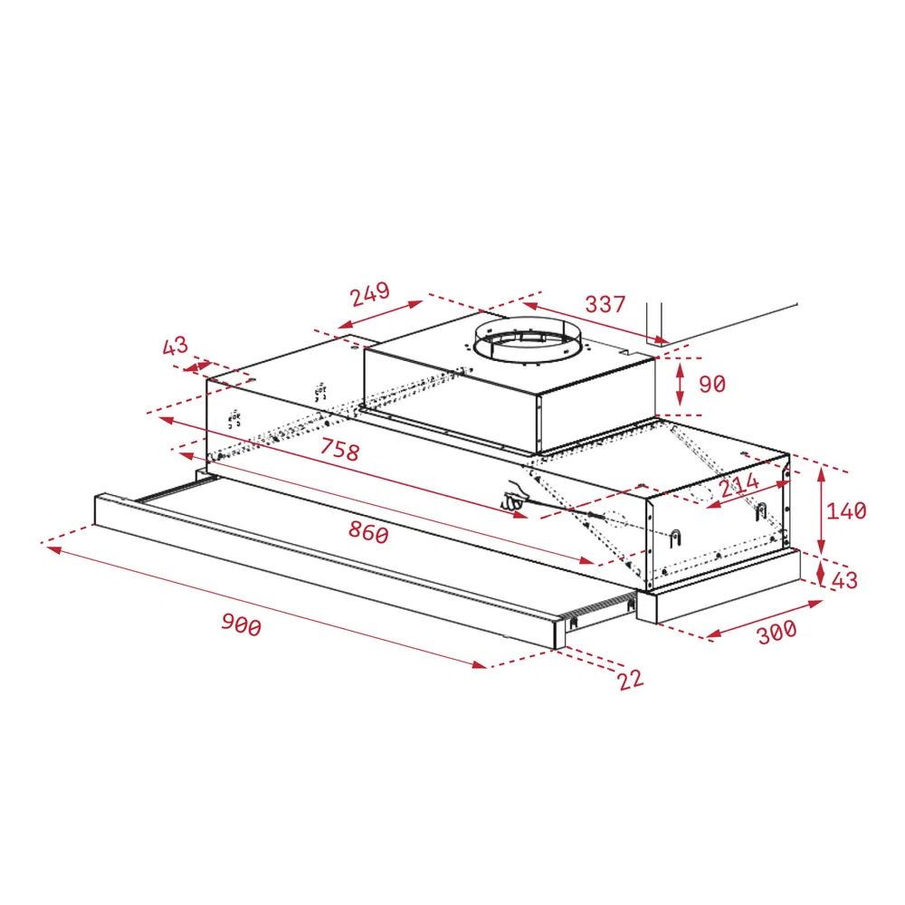 Máy hút mùi Teka CNL 9610 ảnh 2
