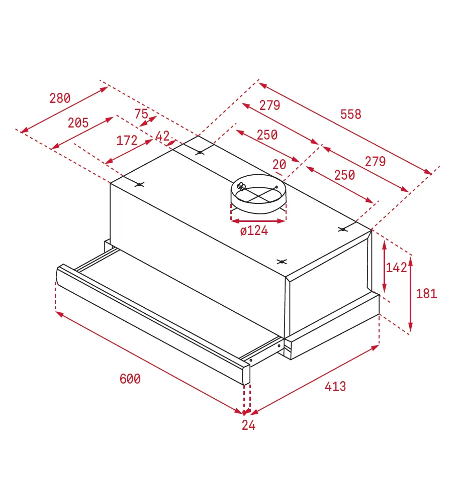 Máy hút mùi Teka TL 6420 ảnh 2