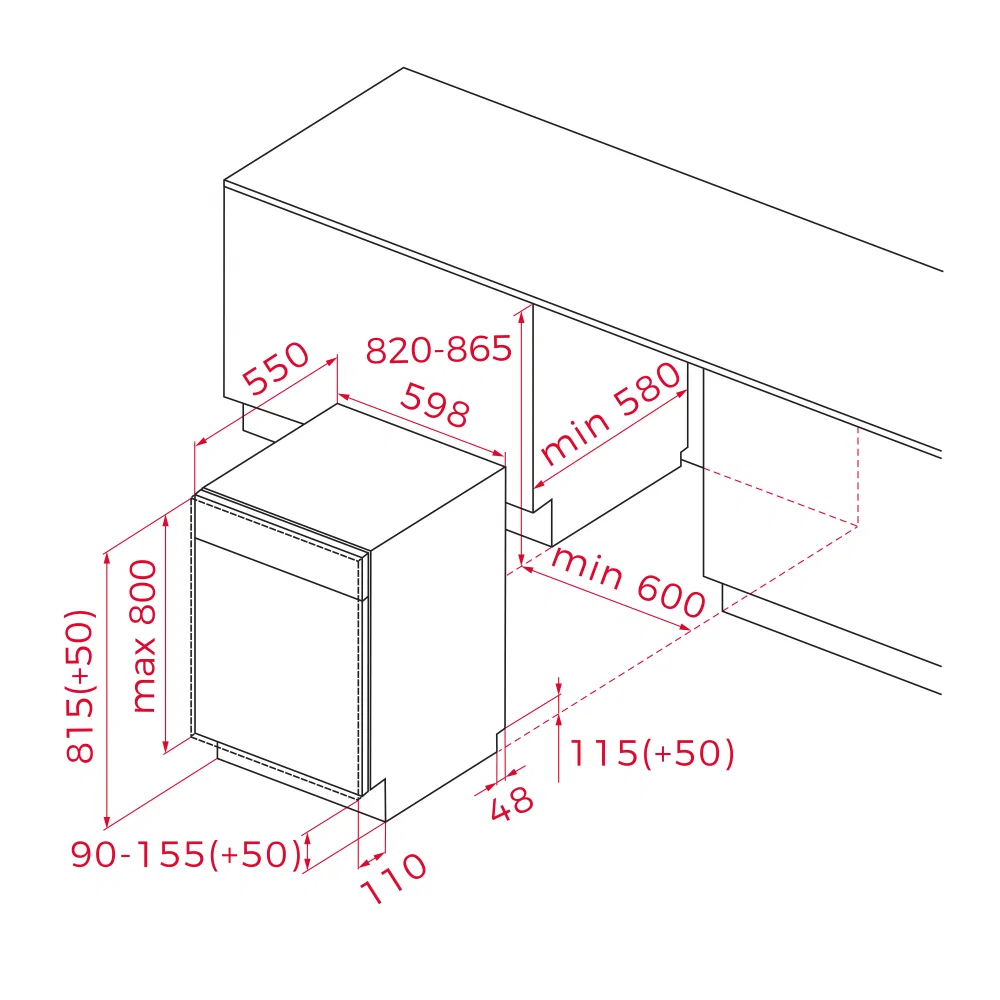Máy rửa chén Teka DFI 46960 ảnh 6
