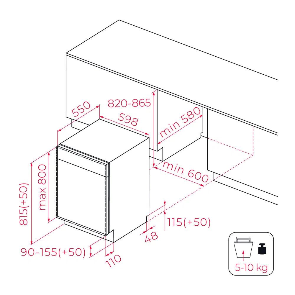 Máy rửa chén Teka DFI 76960 ảnh 6