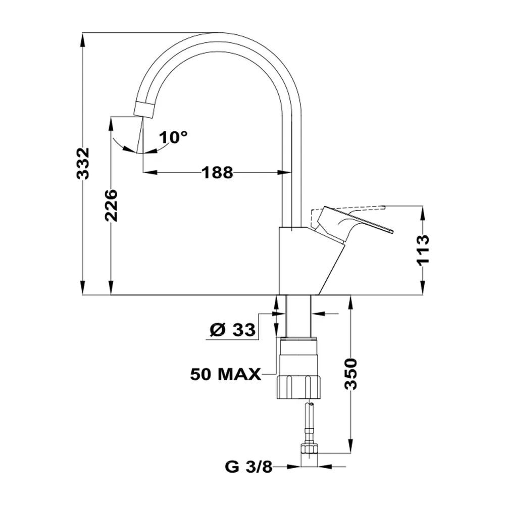 Vòi rửa Teka MTP 995 ảnh 2