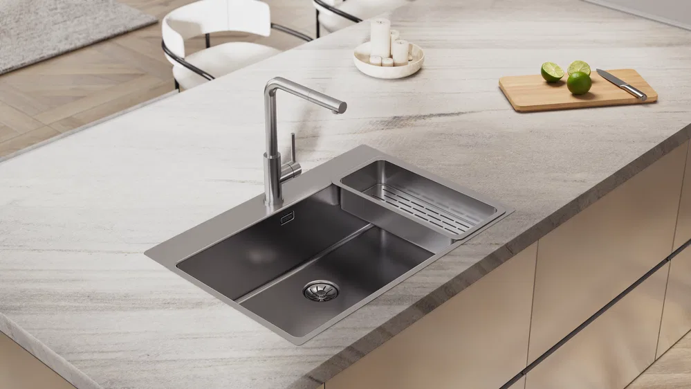 Vòi rửa Teka OVAL 938 Màu Chrome ảnh 7
