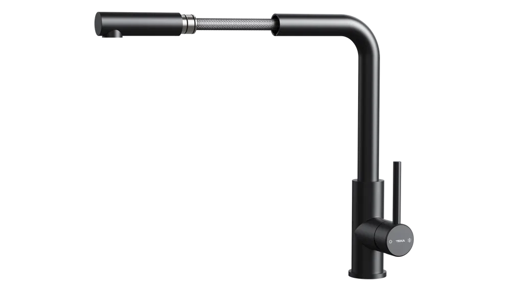 Vòi rửa Teka UNI 9331 Đen ảnh 5