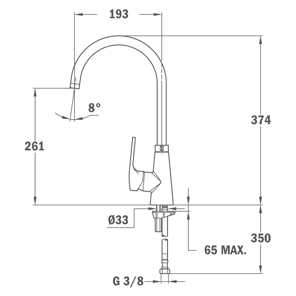 Vòi rửa Teka VITA 915 ảnh 2