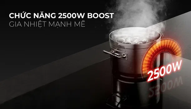 CHỨC NĂNG 2500W BOOST